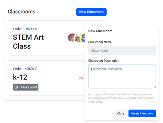 pixilart create classrooms